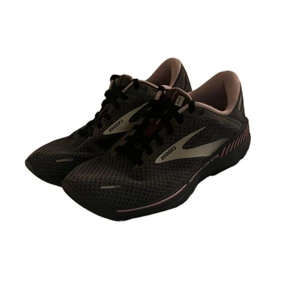 Brooks Womens Adrenaline GTS 22 1203531B015 Gray Running Shoes Sneakers, 10.5 B - Picture 1 of 6
